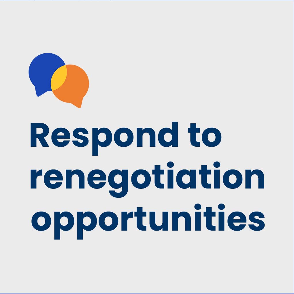Renegotiation